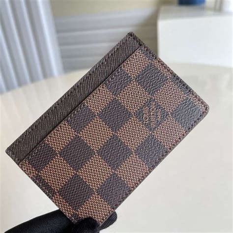 louis vuitton card holder m61733 fake|Louis Vuitton card holder real.